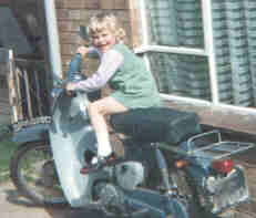 Me on bike age five 4k