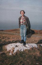 Me on top of Great Orme in 1990 17k